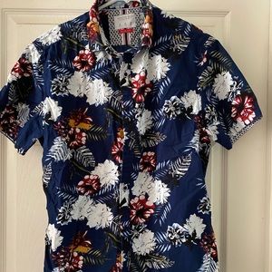 Cactus Man Hawaii Slim Fit Button Up top